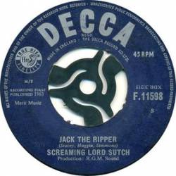 Lord Sutch And Heavy Friends : Jack the Ripper - Don't You Just Know It
